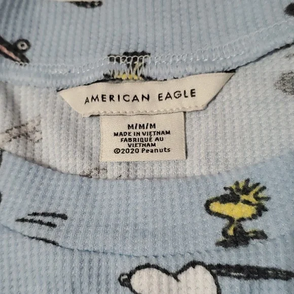 American Eagle Peanuts Pajama Set, Size M - Picture 8 of 9